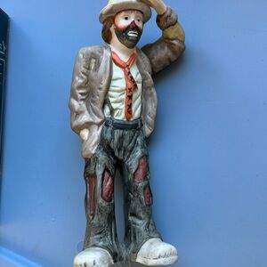 Emmett Kelly Clown Figurine